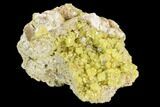 Sulfur Crystal Cluster - Steamboat Springs, Nevada #129743-2